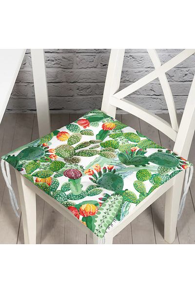 Realhomes Custom Design Digital Printed Pouf Chair Cushion