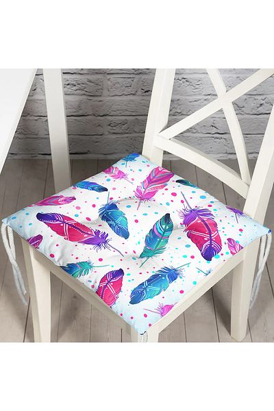 Realhomes Custom Design Digital Printed Pouf Chair Cushion