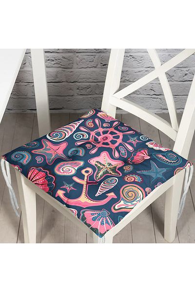 Realhomes Custom Design Digital Printed Pouf Chair Cushion