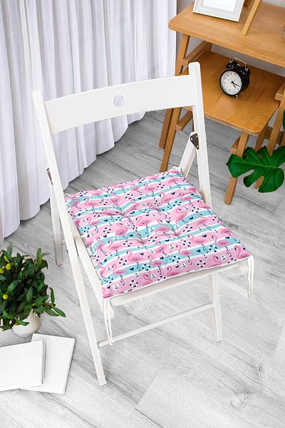 Realhomes Custom Design Digital Printed Pouf Chair Cushion