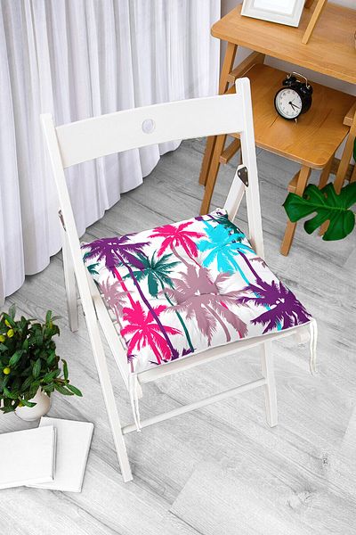 Realhomes Custom Design Digital Printed Pouf Chair Cushion