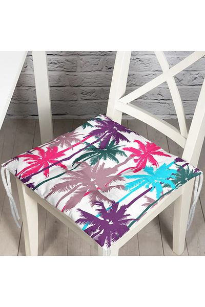 Realhomes Custom Design Digital Printed Pouf Chair Cushion