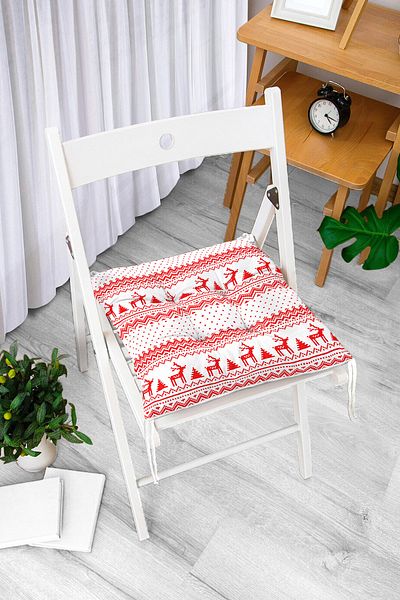 Realhomes Custom Design Digital Printed Pouf Chair Cushion
