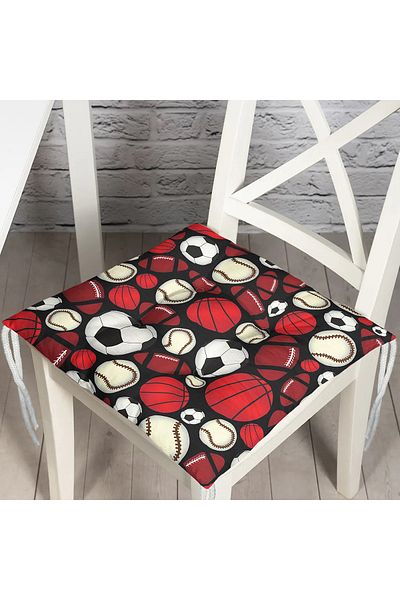 Realhomes Custom Design Digital Printed Modern Pouf Chair Cushion