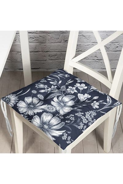 Realhomes Real Homes Digital Printed Fluffy Chair Cushion