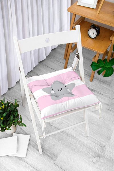 Realhomes Pernă de scaun cu puf imprimată digital cu design personalizat
