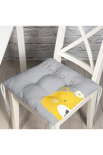 Realhomes Pernă de scaun cu puf imprimată digital cu design personalizat