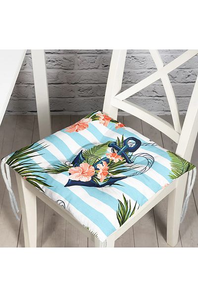 Realhomes Pernă de scaun cu puf imprimată digital cu design personalizat