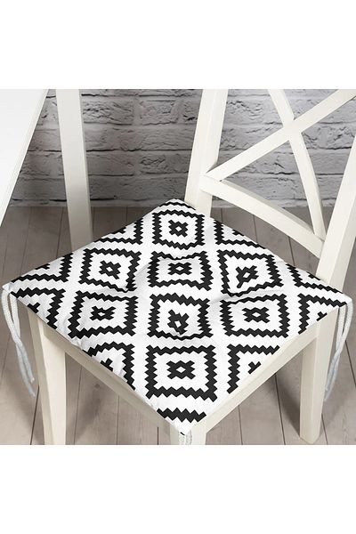 Realhomes Custom Design Digital Printed Pouf Chair Cushion