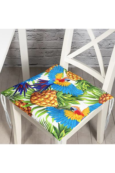 Realhomes Custom Design Digital Printed Pouf Chair Cushion