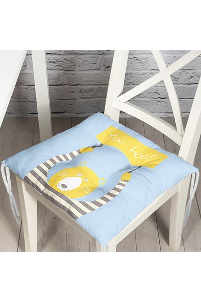 Realhomes Pernă de scaun cu puf imprimată digital cu design personalizat