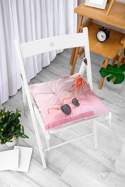 Realhomes Custom Design Digital Printed Pouf Chair Cushion