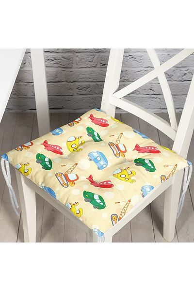 Realhomes Real Homes Digital Printed Fluffy Chair Cushion