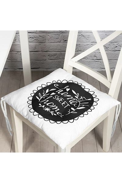Realhomes Custom Design Digital Printed Pouf Chair Cushion