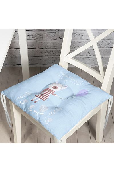 Realhomes Pernă de scaun cu puf imprimată digital cu design personalizat