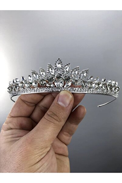 Hobigram Silver Color Thin Crystal Henna and Bridal Crown – Wedding & Henna &...