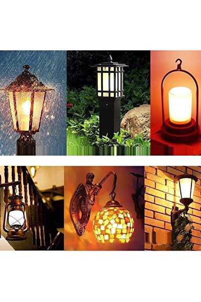 Noas 5 W Alev Efektli Led Ampul - 4 Modlu - E27 Duy