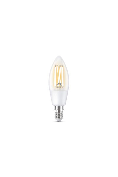 Wiz 40W Sarı-Beyaz Ambiyans E14 Şeffaf Cam Akıllı Filament Ampul (C35)