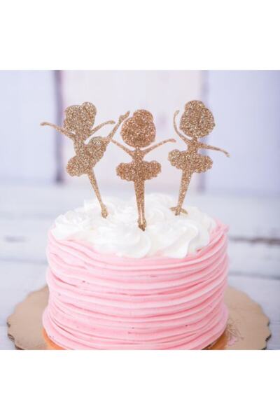 MONO GRUP Mono Desıgn Balerin Cake Topper - Pasta Süsü