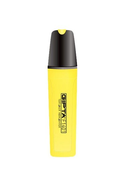 Gıpta ' Highlighter Pen - 5 Mm Cut Tip Yellow