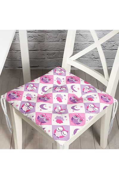 Realhomes Real Homes Digital Printed Fluffy Chair Cushion