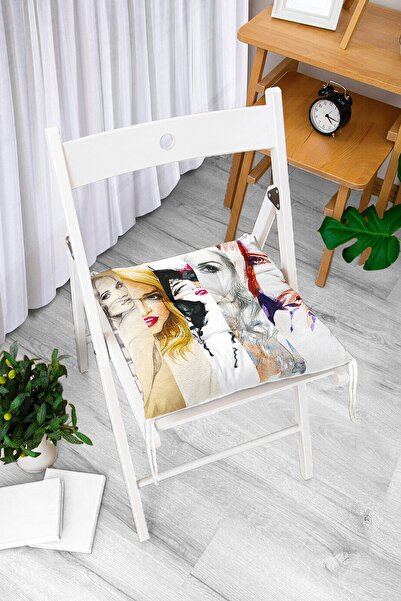 Realhomes Modni ženski digitalno štampani mekani jastuk za stolicu