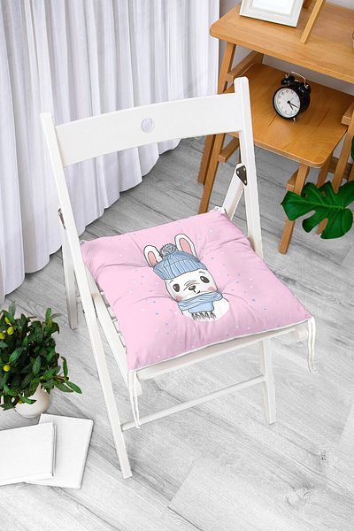 Realhomes Pernă de scaun cu puf imprimată digital cu design personalizat