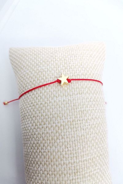 bueistanbul Women's Red String Adjustable Starry Lucky Bracelet