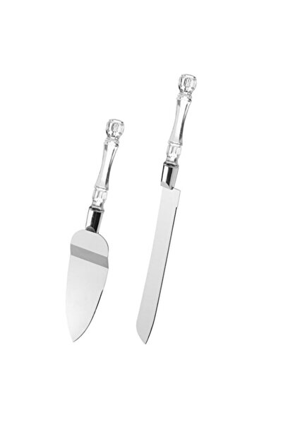 HomeTarz 2 Li Pasta Servis Seti Cakes Pasta Kek Spatula Pasta Bıçağı