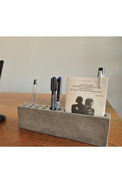 jomo tasarım Suport pentru stilou din beton, gri