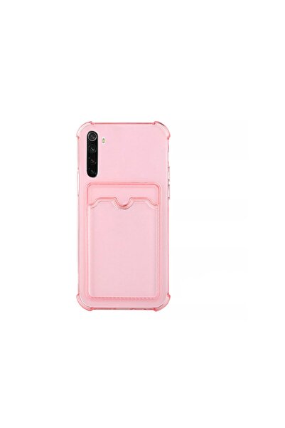 NANOSPACE Xiaomi Redmi Note 8 Uyumlu Şeffaf Kartlık Kılıf Anti Shock Kılıf