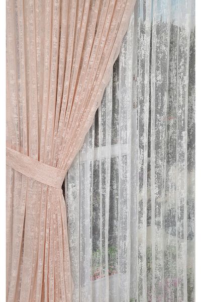 AT Altun Tekstil French Knitted Kdk Single Wing Tulle Background Curtain