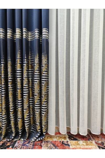 perhal perde ve halı Foldet Linen 1-2 Sparse Pleat Tulle Curtain