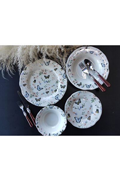 BİEV Mondecor Papilio 24 Prç Yemek Takımı