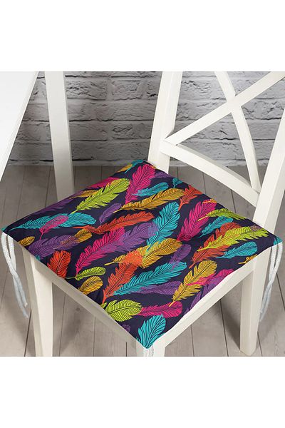 Realhomes Custom Design Digital Printed Pouf Chair Cushion