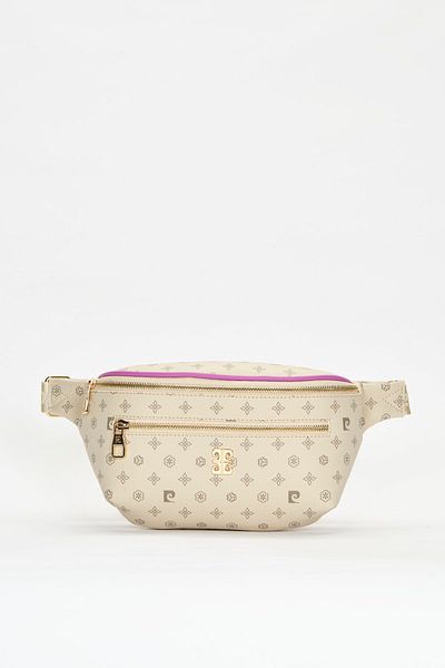 Pierre Cardin Γυναικεία τσάντα μέσης Beige Monogram 05PO22Y1542