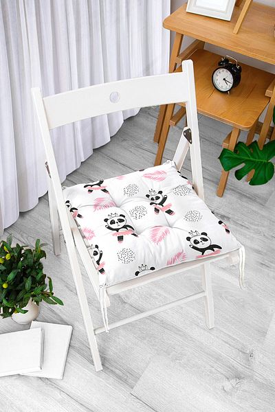 Realhomes Real Homes Digital Printed Fluffy Chair Cushion
