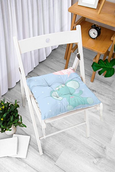 Realhomes Jastuk za stolicu za dečiju sobu, posebno dizajniran, digitalno šta...