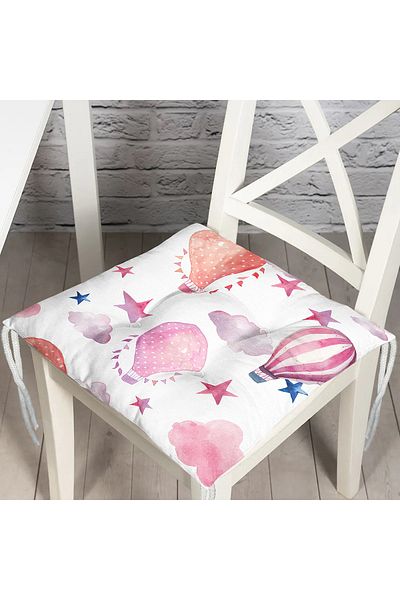 Realhomes Real Homes Digital Printed Fluffy Chair Cushion