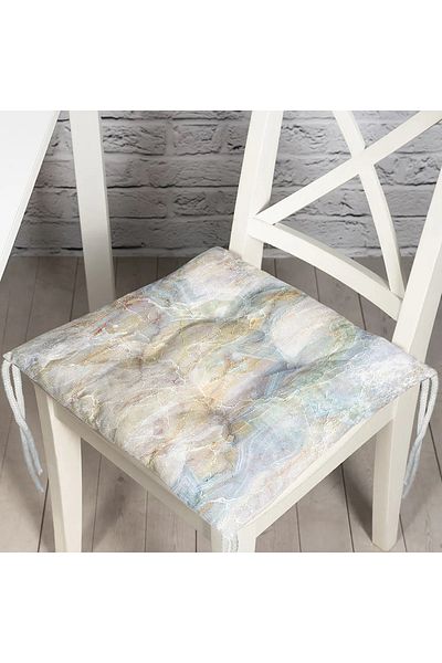 Realhomes Custom Design Digital Printed Pouf Chair Cushion