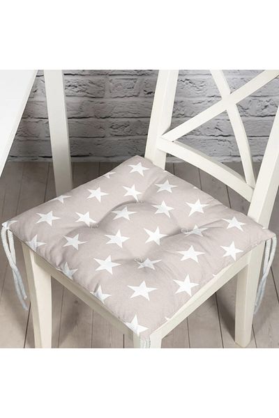Realhomes Modern Zigzag Digital Printed Fluffy Chair Cushion