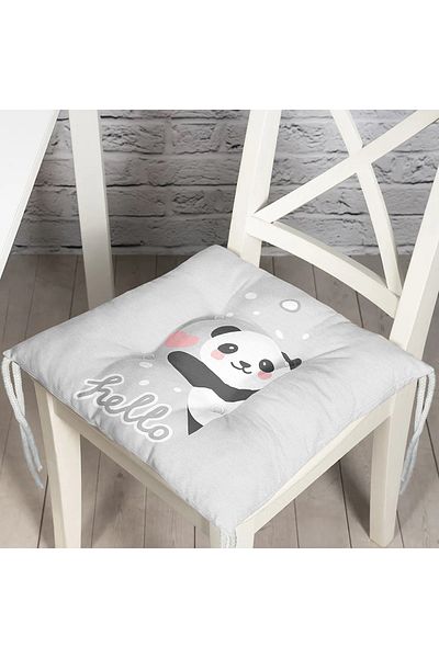 Realhomes Χαριτωμένο Panda Ειδικά Σχεδιασμένο Μαξιλάρι Καρέκλας Παιδικού Δωματίου