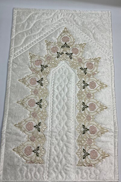 Çalışkan Çeyiz Evi Şaseli Kadife Seccade Takımı 7 Parça - Çeyizlik Lüks Kadif...