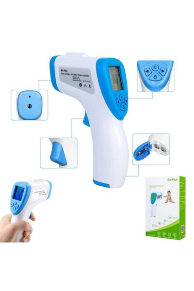 Bo Hui Infrared Dijital Temassız Ateş Ölçer Termometre