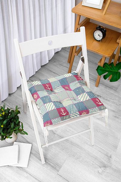 Realhomes Custom Design Digital Printed Pouf Chair Cushion