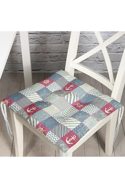 Realhomes Custom Design Digital Printed Pouf Chair Cushion