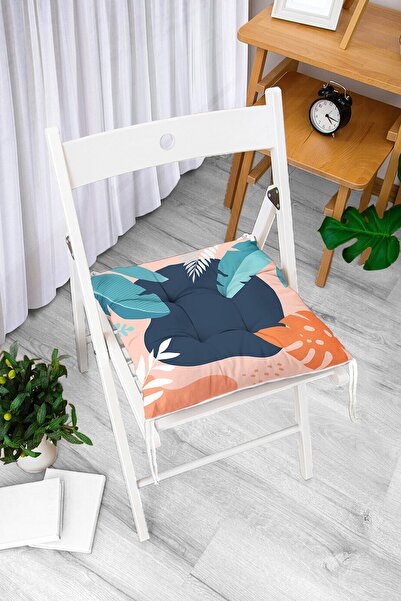 Realhomes Digitalno štampani moderni mekani jastuk za stolicu sa pastelnim uz...