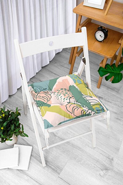 Realhomes Digitalno štampani moderni mekani jastuk za stolicu sa apstraktnim ...