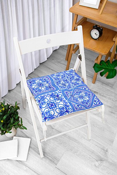 Realhomes Digitalno štampani moderni mekani jastuk za stolicu sa uzorkom ploč...