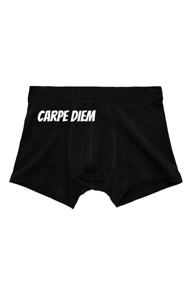 BoxerMasters Carpe Diem Written Printed Ανδρικός/ανδρικός μπόξερ